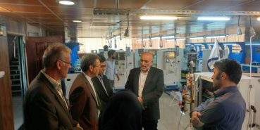 Visits to Production Line and R&D Center of Aria Teb Firouz Company