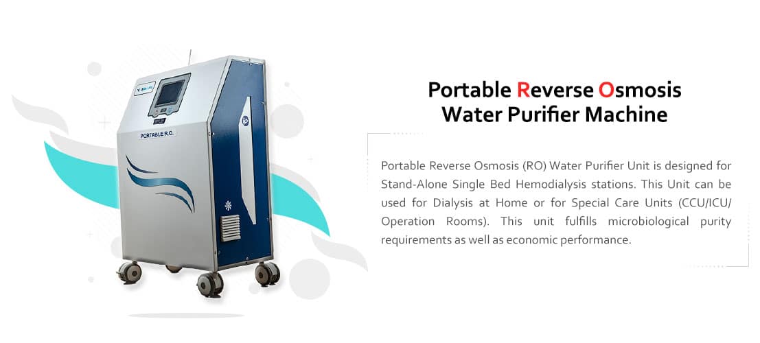 Portable Reverse Osmosis Water Purifier Machine
